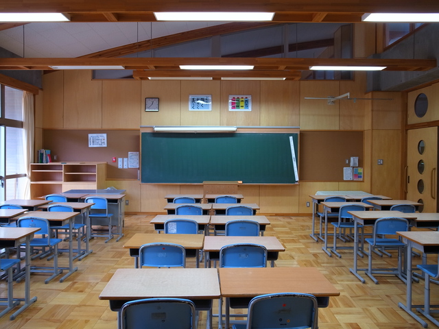 画像:明野中学校 2