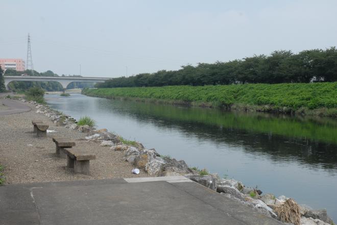 『勤行川　堰付近』の画像